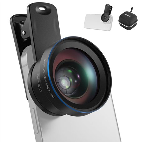 NEEWER BASICS Kit d'accessoires 2 en 1 pour objectif d'appareil photo de téléphone