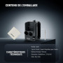 NEEWER Basics Support Magnétique Compatible avec DJI Osmo Pocket 3 et Creator Combo,Adaptateur d'Extension Multifonction,Support