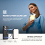 NEEWER Basics Lampe Selfie Magnétique Compatible MagSafe iPhone, Clip sur Téléphone Éclairage de Remplissage avec Chiffon de Net