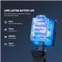 NEEWER Basics Lampe Selfie Magnétique Compatible MagSafe iPhone, Clip sur Téléphone Éclairage de Remplissage avec Chiffon de Net