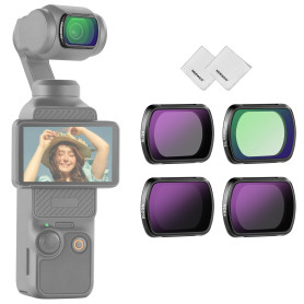 NEEWER Kit de filtres ND magnétiques compatibles avec DJI Osmo Pocket 3 Creator Combo