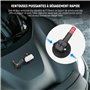 NEEWER Kit de Support de Voiture à Double Ventouse avec Bras Magique à Tête Sphérique à 360°, Support Caméra à Vide pour Pompe à