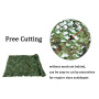 Sensong Filet de Camouflage Réseau de Militaires Woodland 1.5 x 3 M Poids léger Durable sans Grille pour Ombre Protectioe Le Sol