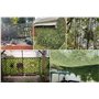 Sensong Filet de Camouflage Réseau de Militaires Woodland 1.5 x 3 M Poids léger Durable sans Grille pour Ombre Protectioe Le Sol