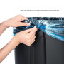 Amazon Basics Poubelle 30 L avec deux compartiments et pédale en tube d'acier - fermeture amortie avec couvercle, pour cuisine, 