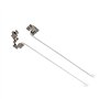 Gintai Charnière Gauche Droite pour écran d'ordinateur Portable Acer TravelMate Aspire E5-523 523G 553 553G 575 575G 575T 576 F5