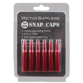 Vector Optics 223 REM Lot de 6 Capuchons de précision en métal pour Carabine 223 Remington