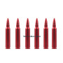 Vector Optics 223 REM Lot de 6 Capuchons de précision en métal pour Carabine 223 Remington