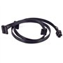 GinTai Remplacement du câble d'alimentation PCI-E 6 broches 1 à 3 SATA 15 broches Corsair CX850M CX750M CX600M