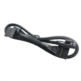 ZAHARA Câble d'alimentation SATA 6 pin to 3x SATA pour EVGA 750/850/1000/1300/1600/2000 G+ 550/650/75/850 GA 650/750/850/1000/13