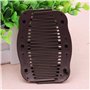 6 Pcs pince peigne magique mycoif cheveux Africaine,Extensible Papillon Élastique Perles De Perle, DIY Double Clips barettes acc