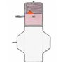 Skip Hop Sac à Langer Bébé - Sac avec Matelas à Langer Bébé Extra-large - Attache Poussette - Sac Rose Multi Poches Pratique Fac
