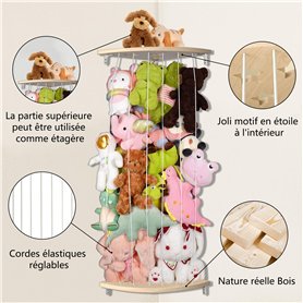 Skip Hop Moby - Seau de Rangement pour Jouets de Bain pour Bébé 9 Mois et Plus - Forme de Baleine - Organisation Astucieuse pour