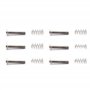 Musiclily Pro Métrique M3x16mm Vis Intonation et Ressorts en Acier Inoxydable pour Pontets Chevalet Tremolo de Guitare électriqu