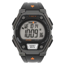 Timex Ironman Montre Classique numérique pour Homme avec Bracelet en résine Noire TW5M49400 43 mm