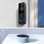 eufy Security Kit de sonnette de porte vidéo Wi-Fi avec résolution 1080p sans frais mensuels, détection de personnes, carillon s