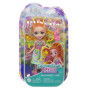 Enchantimals Poupées Bêtes Citadines avec Belisse Papillon et Figurine Animal Dart, Petite poupée avec Jupe Amovible et Accessoi