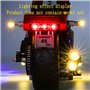 GEAMENT Jeu De Lumières Compatible avec Harley Davidson Fat Boy - Kit D'éclairage LED Compatible avec Lego Creator Expert 10269 