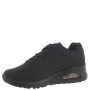 Skechers Femme Uno-Stand on Air Basket, Black, 39.5 EU