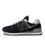 New Balance Homme NB 574 Sneakers, Noir (Black EVB), 40 EU