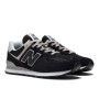 New Balance Homme NB 574 Sneakers, Noir (Black EVB), 40 EU