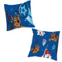 Jay Franco Nickelodeon Paw Patrol Parure de lit simple 100 % coton – Chase Blue Parure de lit avec taie d'oreiller 80 x 80 cm