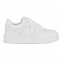 Guess Baskets Miram pour Femme, Blanc 140, 40 EU