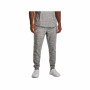 Pantalon de sport long Under Armour Rival Terry Gris Homme Fitness