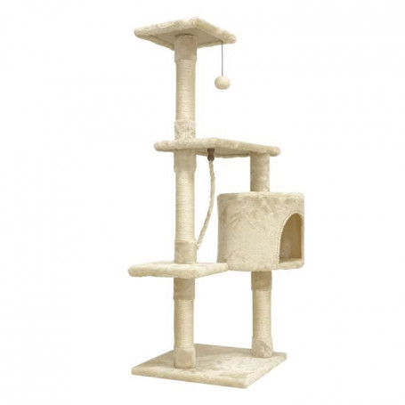 Arbre a chat PALOMA - 40x40x114cm - Beige 84,99 €