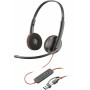 Câble USB Poly 93S87AA Noir Rouge