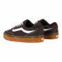 Chaussures de Sport pour Homme Vans Brooklyn Ls Cgum Turki Rouge foncé