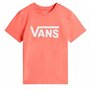 T-shirt à manches courtes femme Vans Flying V Flyv Rose Saumon