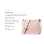 Michael Kors Sac à bandoulière pour femme Jet Set Travel Petit sac à bandoulière avec logo signature (rose poudré)