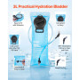 sac à dos d'eau isolé avec poche à eau en TPU 3 L