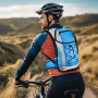 VEVOR Sac à dos d'hydratation 15 L, sac à dos d'eau isolé avec poche à eau en TPU 3 L, sac à dos de randonnée avec rangement pou