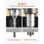 VEVOR Perceuse Magnétique 1400 W, Perceuse à Colonne Force 13000 N, Vitesse Variable 0-750 tr/min, Diamètre d'Alésage Maximal 50