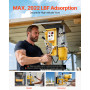 VEVOR Perceuse Magnétique 1400 W, Perceuse à Colonne Force 13000 N, Vitesse Variable 0-750 tr/min, Diamètre d'Alésage Maximal 50