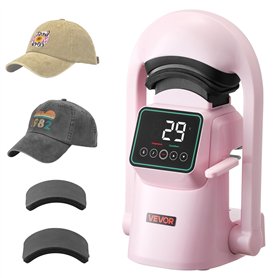 VEVOR Presse à Chaud Automatique pour Casquettes et Chapeaux