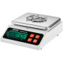 VEVOR Balance de comptage industrielle, 10 kg x 0,1 g, balance numérique pour monnaies, unités g/kg/lb/oz/ct, balance de comptag