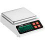 VEVOR Balance de comptage industrielle, 10 kg x 0,1 g, balance numérique pour monnaies, unités g/kg/lb/oz/ct, balance de comptag