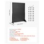VEVOR Présentoir Panneaux Perforés, 44 x 33,5 cm, Lot de 4, Capacité de Charge 5 kg, Panneau Perforé Organiseur de Rangement Aci