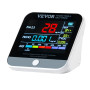 VEVOR Mini moniteur de qualité air 8en1, détecteur de particules professionnel PM2,5 PM10 PM1,0, formaldéhyde, température, humi