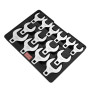 VEVOR Ensemble de Clés à Pattes d’Oie 14PCs, Entraînement 1/2", SAE 1-1/16-2", Clé Pied de Biche en Acier 40Cr, avec Dimensionne