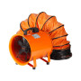 VEVOR Ventilateur d'Extraction 365 W Extracteur d'Air Conduit Industriel 304
