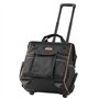 VEVOR Sac à Outils à Roulettes, Charge 50 kg, Caisse à Outil, 39x29x42 cm, avec 25 Poches, Poignée Télescopique, Base Stable, Sa