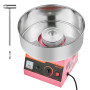 VEVOR Machine à Barbe à Papa Électrique 1000 W, Appareil à Barbe à Papa avec Bol en Acier Inoxydable de 38 cm et Cuillère à Sucr