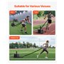 VEVOR Traîneau de Puissance Fitness Traction, Équipement d'Entraînement de Force, Vitesse et Explosivité avec Harnais, en Acier,