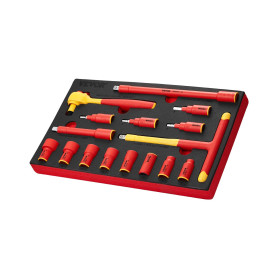 VEVOR Coffret de Douilles Isolées 16PCs