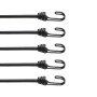 VEVOR Tendeur Élastique, Lot de 12, Cordes Élastiques Robustes, Diamètre 8 mm, Longueur 0,8 m, avec Crochets J en Acier, Corde d