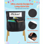 VEVOR Pochette de Chaise, Lot de 12, Poche Rangement Dossier Chaise, 43x48 cm, Pochettes Organiseur de Dossier Chaises avec Étiq